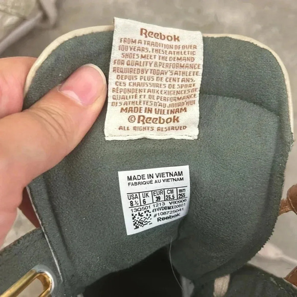 Reebok x Alicia Keys croc embossed wedge platform  sneakers - Picture 7 of 7